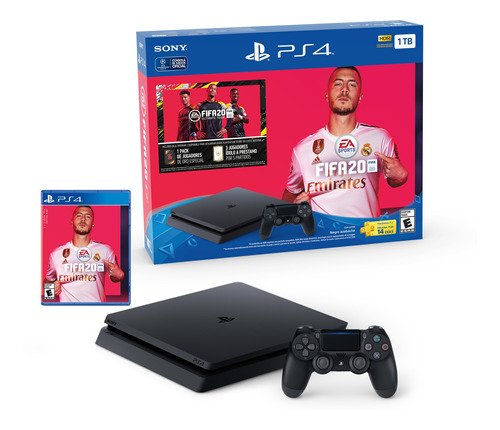 Consola Playstation 4 1tb Ps4 Fifa 2020 Bundle + Dualshock 4