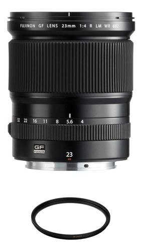 Fujifilm Gf 23mm F/4 R Lm Wr Lens With Uv Filter Kit