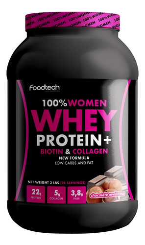 Imagen 1 de 2 de Proteina 100% Women Whey 2 Lbs - Envio Gratis