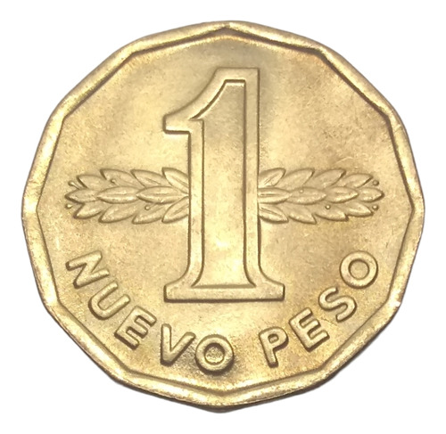 Moneda Uruguay 1 Nuevo Peso Años 70's Excelente Envío $55