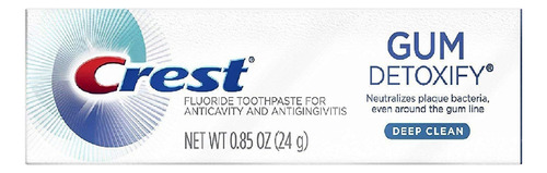 Crest Gum Detoxify Toothpaste 0,85 Oz 24g