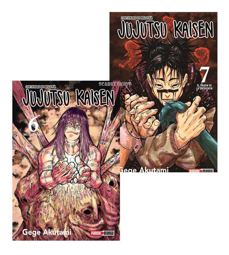 Imagen 1 de 6 de Manga Jujutsu Kaisen 2 Tomos Elige Tu Tomo Akutami Panini Sk