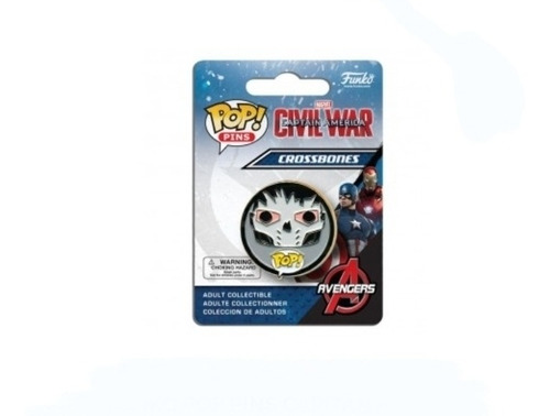 Funko Pop! Pins Marvel Civil War Crossbones Avengers