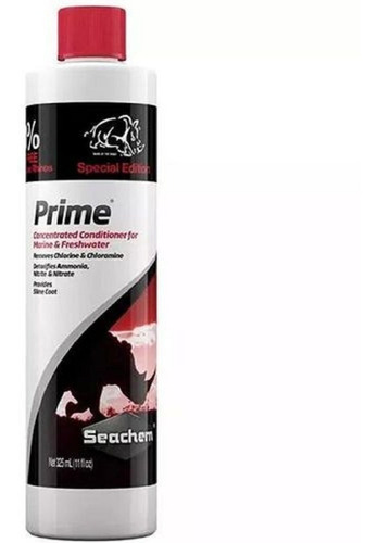 Seachem Prime 250ml Remove Cloro / Cloramina / Amônia Tóxica