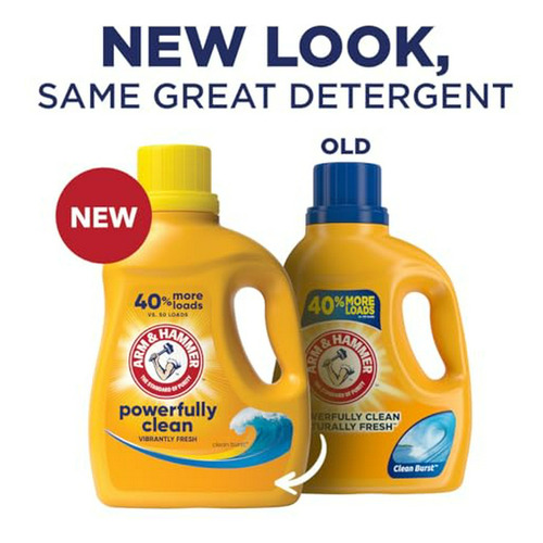 Detergente Líquido Arm & Hammer Clean Burst, 105 Cargas, 105