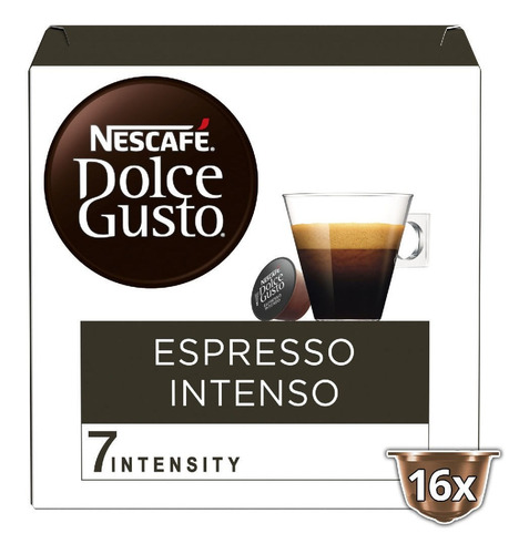 Cápsulas Nescafé Dolce Gusto Espresso Intenso 16 Un De 7 G
