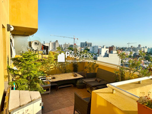 1703 Venta Apto 1 Dormitorio, La Blanqueada Con Gran Terraza