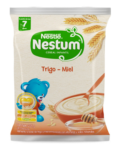 Nestum Trigo Y Miel Nestle Desde 7 Meses 225gr