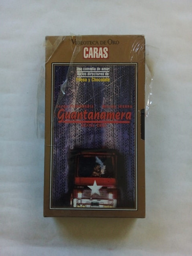 Imagen 1 de 2 de Guantanamera Gutíerrez Alea Tabio - Caras 1994 Vhs U