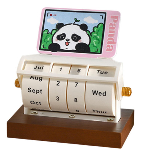 Calendario Rotatorio Para Escritorio, Calendario De Rosa