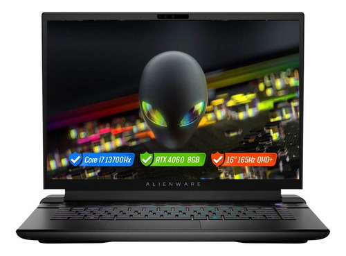 Portatil Gamer Alienware M16 I7 13700hx 16gb 512gb Rtx 4060 