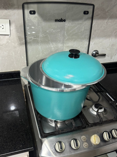 Cacerola Olla Pucherona 14l Doña Tina. Sin Antiadherente 203 Aqua