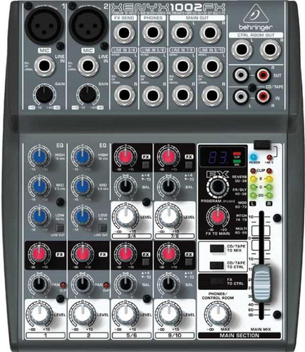 Behringer Mezcladora 1002fx 10 Canales Efectos