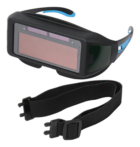 Gafas De Ojos De Soldador Solar Con Diadema Elástica Para