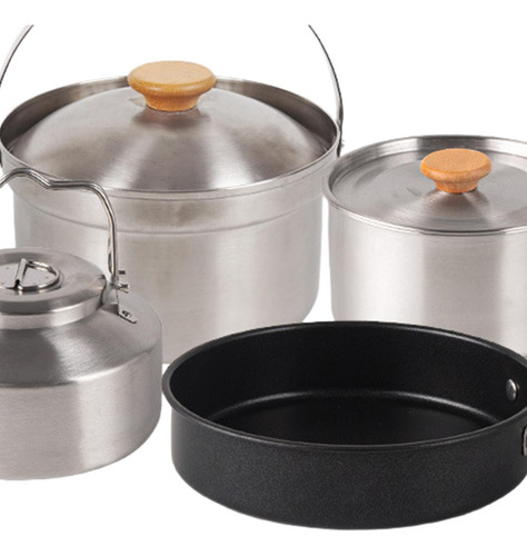 Sartén Hervidor Antiadherente Juego De Utensilios De Cocina