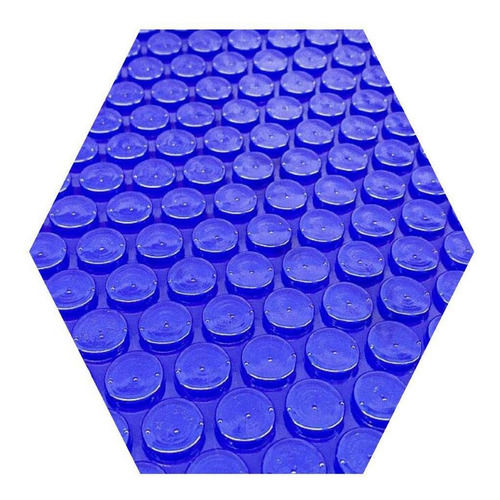 Manta Térmica Para Piscina 5x3 Thermocap 300 Micras 3x5 Cor Azul