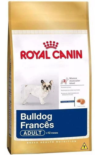 Ração Royal Canin Cães Adultos Bulldog Francês 7,5 Kg