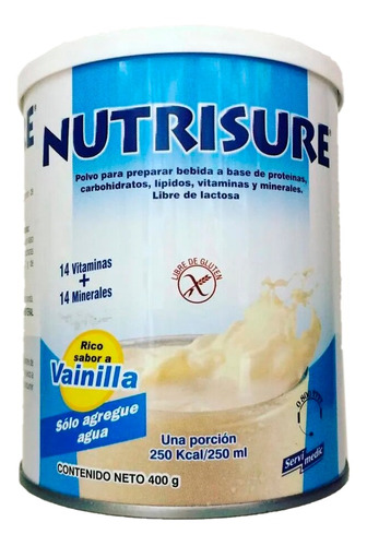 Nutrisure® Vainilla 400g - Complemento Nutricional