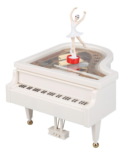 Caja De Música, Modelo De Piano, Bailarina, Clockwork