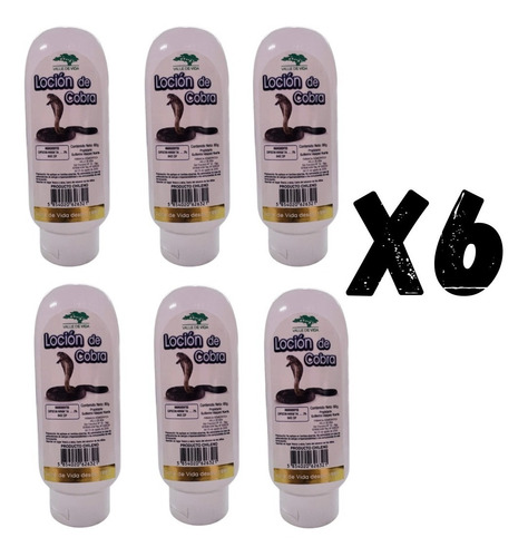 Imagen 2 de 5 de Locion De Cobra. (pack 6 Unidades)