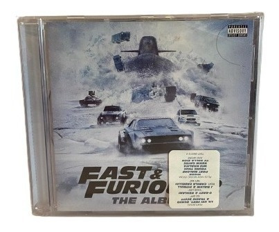 Various  Fast & Furious 8 - The Album Cd Eu Usado