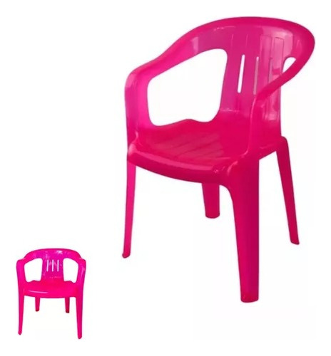 Silla De Plastico Infantil Varios Colores Niños Y Niñas