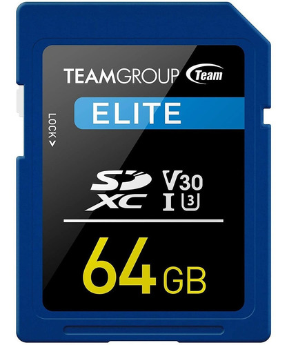 Elite 64gb Uhsi U3 V30 4k Uhd Velocidad De Lectura Hast...