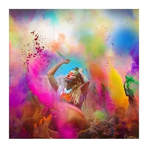 Polvos Holi Glow 75gr Fiestas Eventos Colors Colores Color Azul