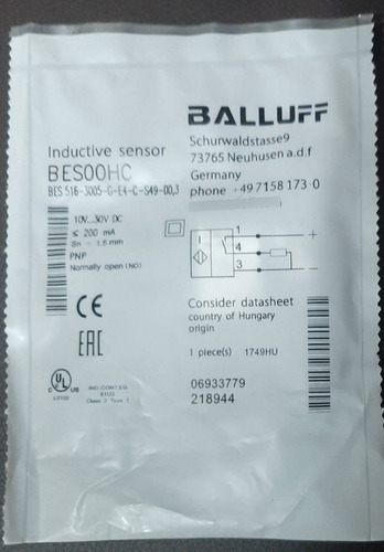 Sensor Bes00hc Balluff