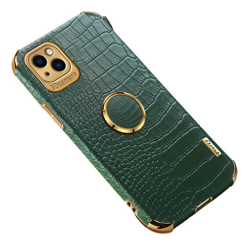 Funda De Piel Con Estampado De Cocodrilo Para iPhone 11 Pro