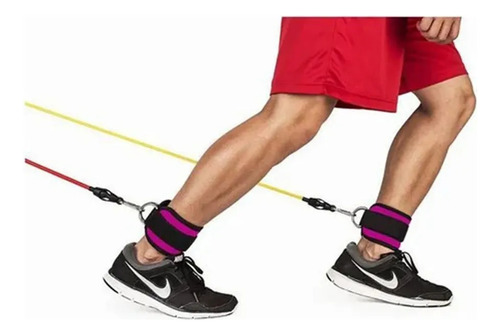 Par De Grilletes Correas For Tobillo Gym Crossover