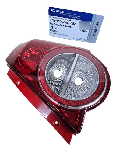 Mica Stop Trasero Derecho Chevrolet Aveo Speed 1.6 011-015