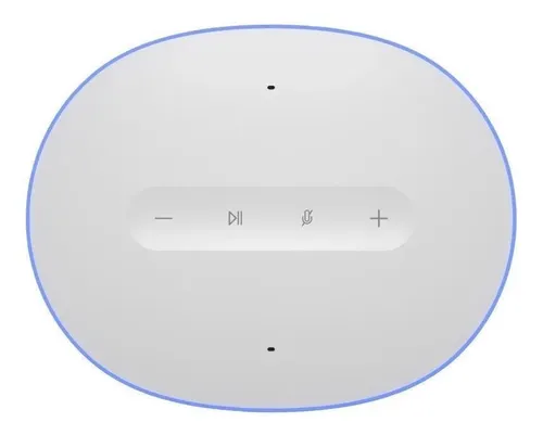 Parlante inteligente Xiaomi Mi Smart Speaker L09G con asistente virtual Google Assistant blanco
