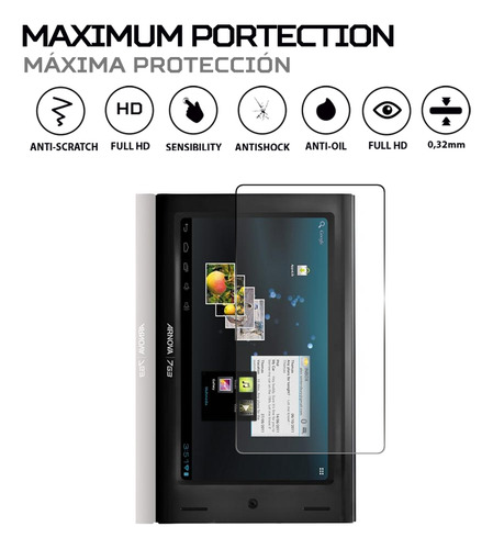 Protector Pantalla Antishock Para Tablet Archos Arnova 7 G3