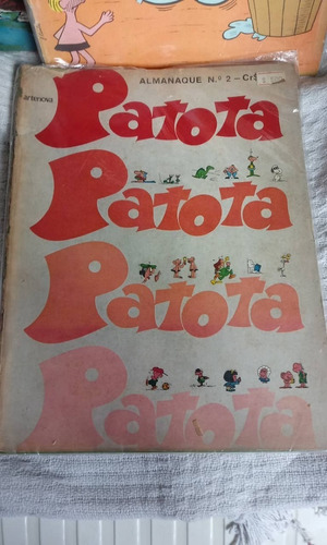 Patota Almanaque Nº 02 Editora Artenova Charlie Brow Mafalda