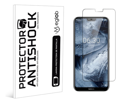 Protector Mica Pantalla Para Nokia X6 2018