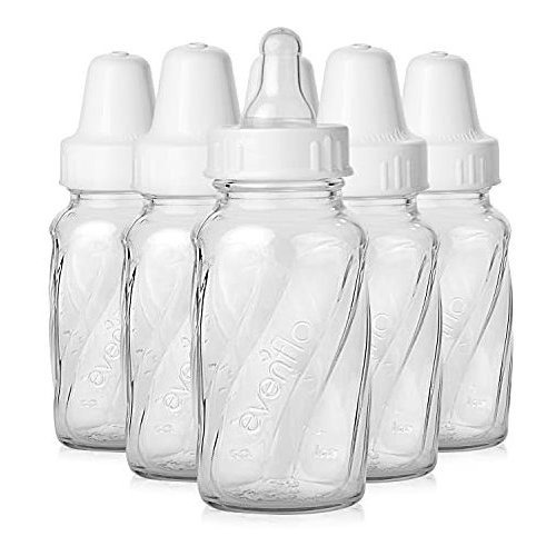 Evenflo Feeding Classic Glass Twist Botellas, 4 Onzas (paque