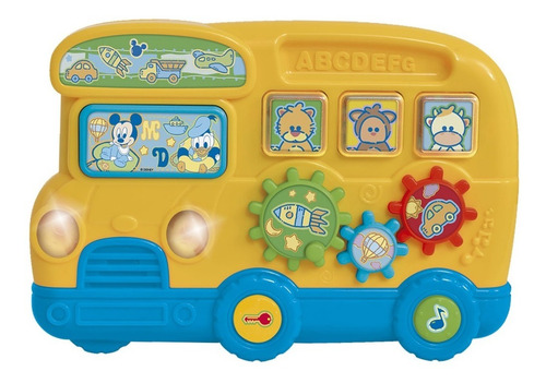 Juguete Didactico Bebes Autobus Musical Disney Baby Ditoys
