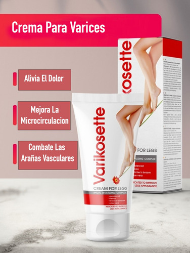 Varikosette Crema Para Las Varices- 75 Ml (original) Neutra