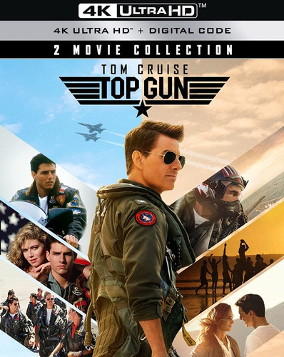 4k Ultra Hd Blu-ray Top Gun Collection / Incluye 2 Films