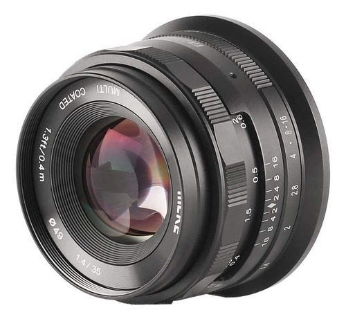 Lente Meke Mk-35mm F1.4 Aps-c Para Camara Con Montura Z Z50