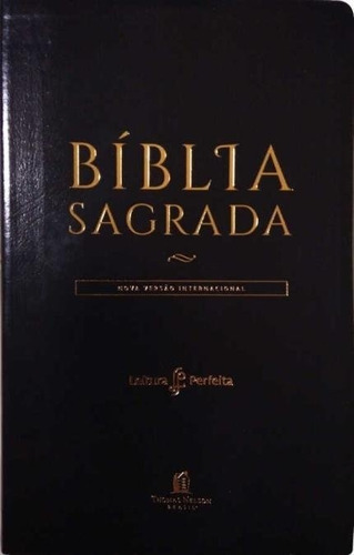 Bíblia Sagrada Leitura Perfeita Nvi Capa Preta Covertex
