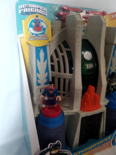 Superman Y Batman Salon De Liga De La Justicia Imaginext