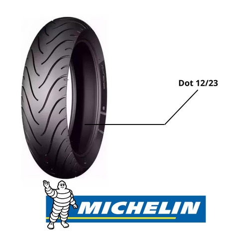 Pneu traseiro para moto Michelin Pilot Street Radial sem câmara de 160/60 R17 W 69 x 1 unidade
