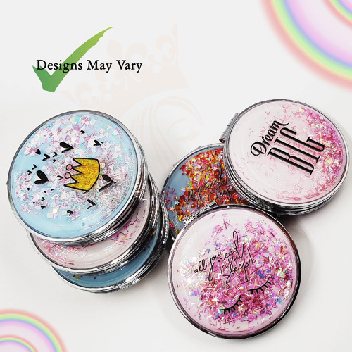 Majestique Espejo De Maquillaje De Viaje, Aumento, Plegable