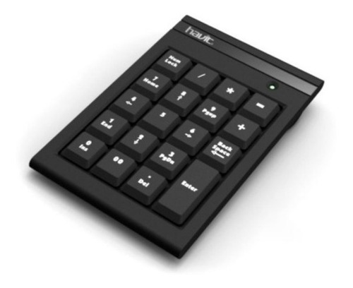 Teclado Numerico Havit Usb (19 Teclas) Negro Hv-nk01