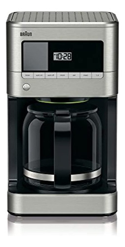 Braun Kf7070 Brewsense Cafetera De Vidrio De Goteo, 12 Ta