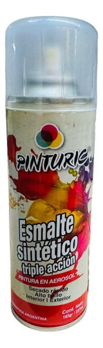 Pintura En Aerosol Esmalte Sintético Naranja Pinturic