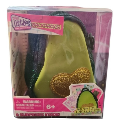 Real Littles Aguacate Serie 3 Backpack Handbag 2021