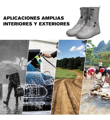 Fundas Impermeables De Silicona Antideslizantes Para Zapatos